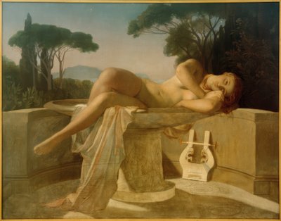 Young Girl in a Water Basin by Paul Delaroche