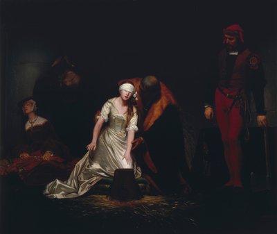 The Execution of Lady Jane Grey by Paul Delaroche