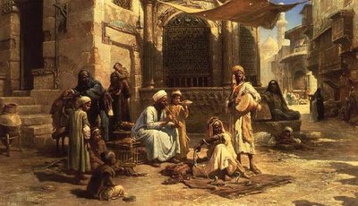 The Snake Charmer by Paul Dominique Philippoteaux