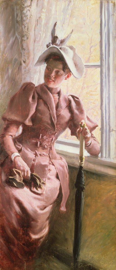 Before the Promenade by Paul Fischer