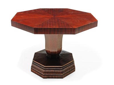 Pedestal table by Paul Follot