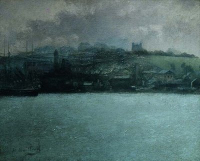 Rochester from the Medway by Paul Fordyce Maitland