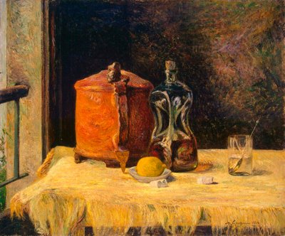 At the Window by Paul Gauguin