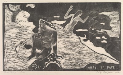 Auti Te Pape by Paul Gauguin