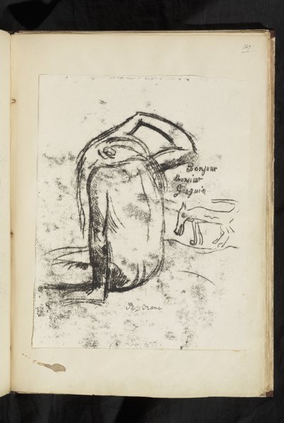 Bonjour Monsieur Gauguin by Paul Gauguin
