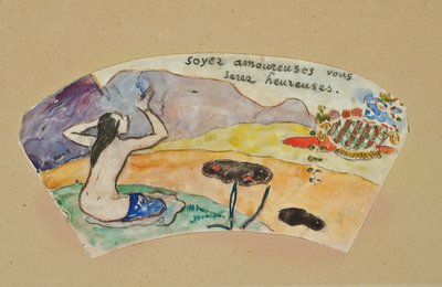Be In Love You Will Be Happy by Paul Gauguin
