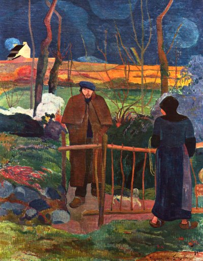 Bonjour Monsieur Gauguin by Paul Gauguin