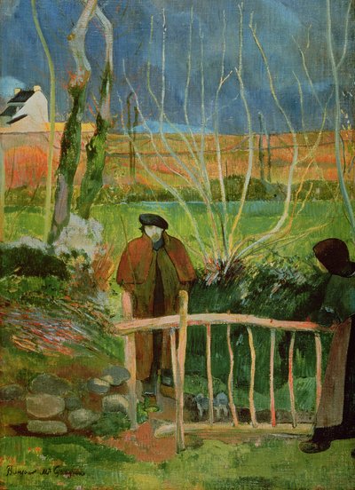 Bonjour Monsieur Gauguin by Paul Gauguin