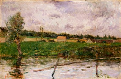 Brittany Countryside by Paul Gauguin