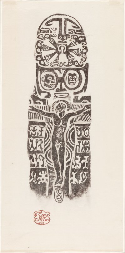 Christ on the Cross by Paul Gauguin