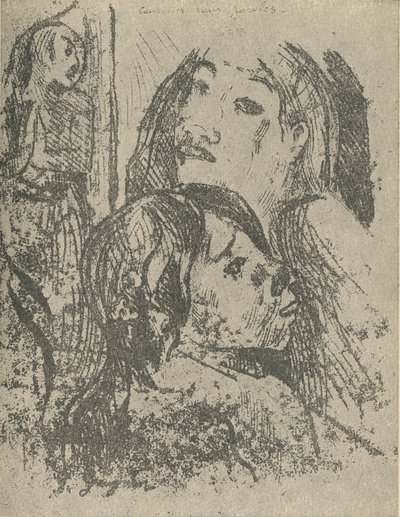 Conversation Without Words, 1936 by Paul Gauguin