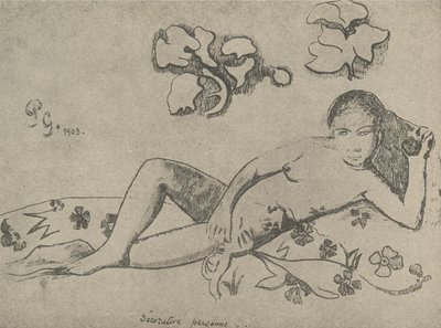 Decorative Figure, 1936 by Paul Gauguin