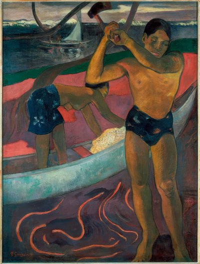 The Woodcutter from Pia by Paul Gauguin