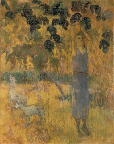 The Harvest by Paul Gauguin