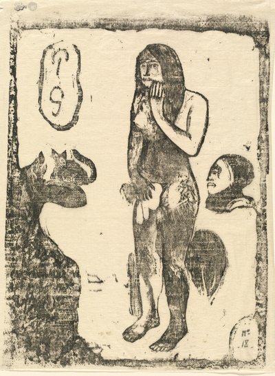 Eve, in or after 1895 by Paul Gauguin