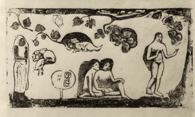 Women, Animals, and Foliage by Paul Gauguin