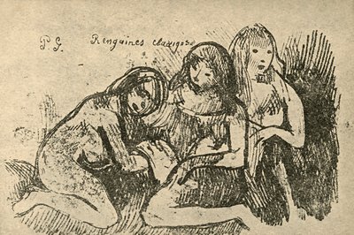 Figures by Paul Gauguin