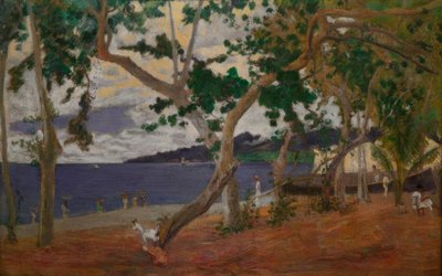 Coastal Landscape by Paul Gauguin