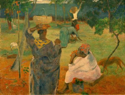 Fruit Picking (or The Mangoes) by Paul Gauguin