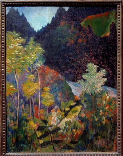 Landscape by Paul Gauguin