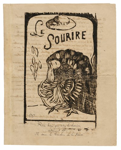 Le sourire: Journal méchant, Mar. 1900 by Paul Gauguin