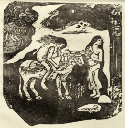 The Abduction of Europa by Paul Gauguin