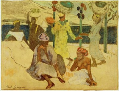 The Cicadas and the Ants by Paul Gauguin