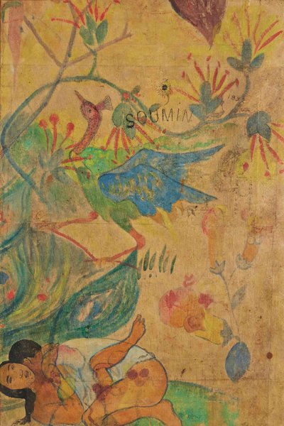The Blue Ibis by Paul Gauguin