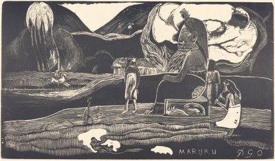 Maruru (Thank You) by Paul Gauguin