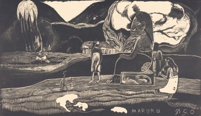 Maruru Thank You by Paul Gauguin