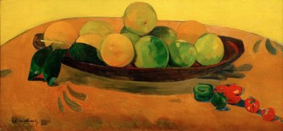 Still Life with Fruits and Peppers by Paul Gauguin