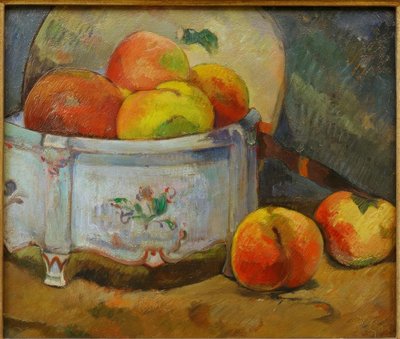 Still Life with Peaches by Paul Gauguin