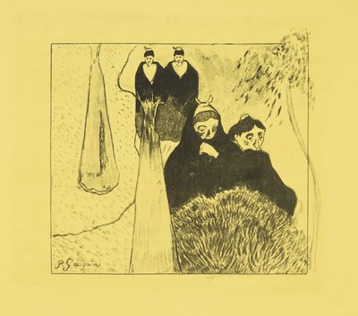 Old Women of Arles by Paul Gauguin