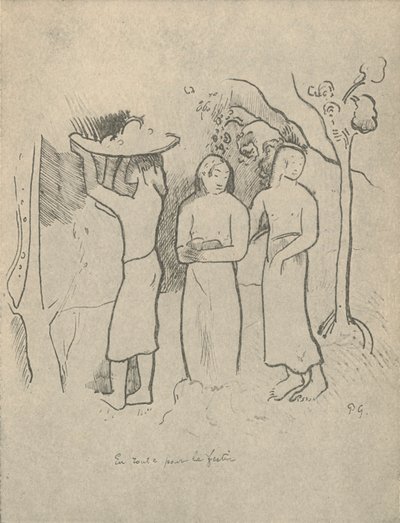 On the Way to the Feast, 1936 by Paul Gauguin