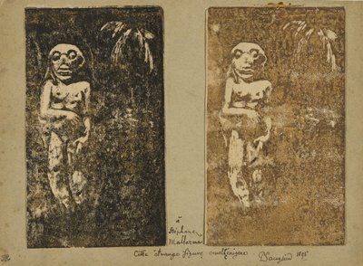 Oviri by Paul Gauguin