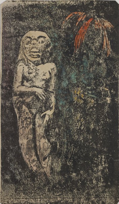 Oviri Sauvage, 1894 by Paul Gauguin
