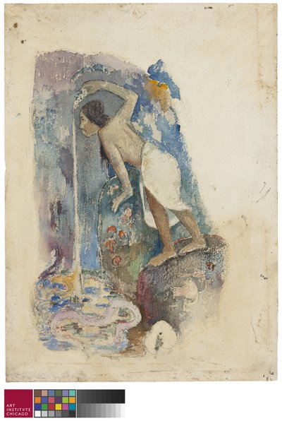 Pape Moe by Paul Gauguin