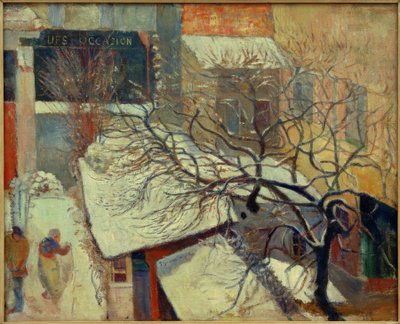 Paris in the Snow by Paul Gauguin