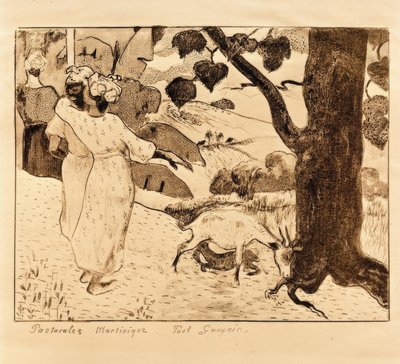 Pastorals, Martinique by Paul Gauguin
