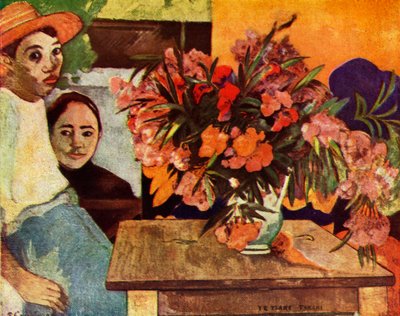 Peasants with Flowers, 1936 by Paul Gauguin