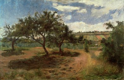 Apple Trees in Bloom (III) by Paul Gauguin