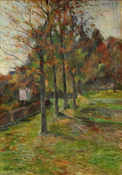 Route to Rouen II by Paul Gauguin