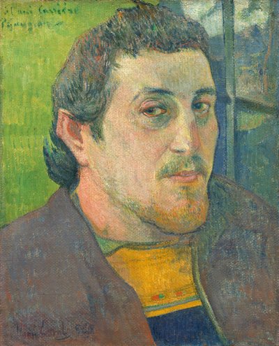 Self-Portrait Dedicated to Carrière by Paul Gauguin