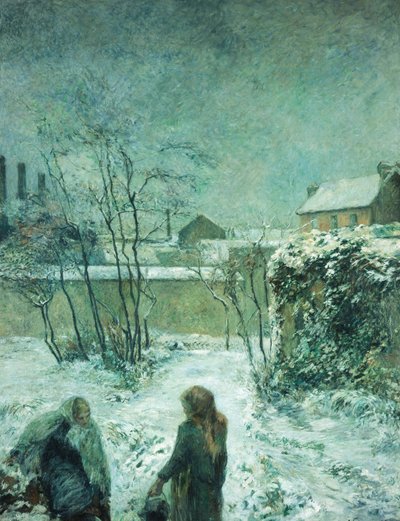 Snow, Carcel Road by Paul Gauguin
