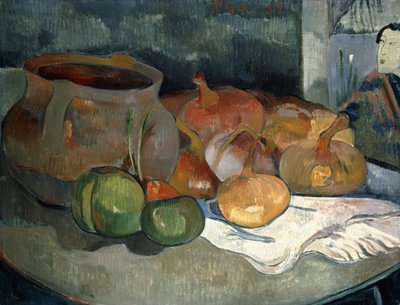 Still-life with Gourds by Paul Gauguin