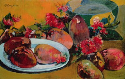 Still Life with Mangos by Paul Gauguin