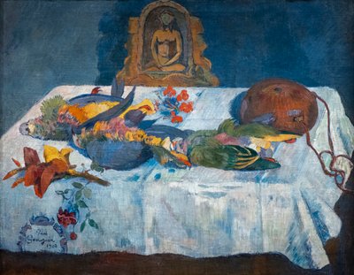 Still Life with Parrots by Paul Gauguin