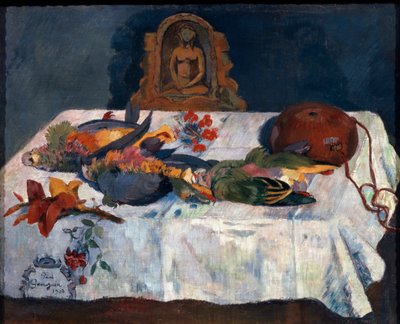 Still Life with Parrots by Paul Gauguin