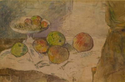 Still Life with Fruit Bowl by Paul Gauguin