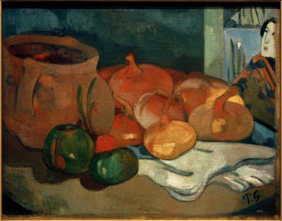 Still Life with Onions by Paul Gauguin